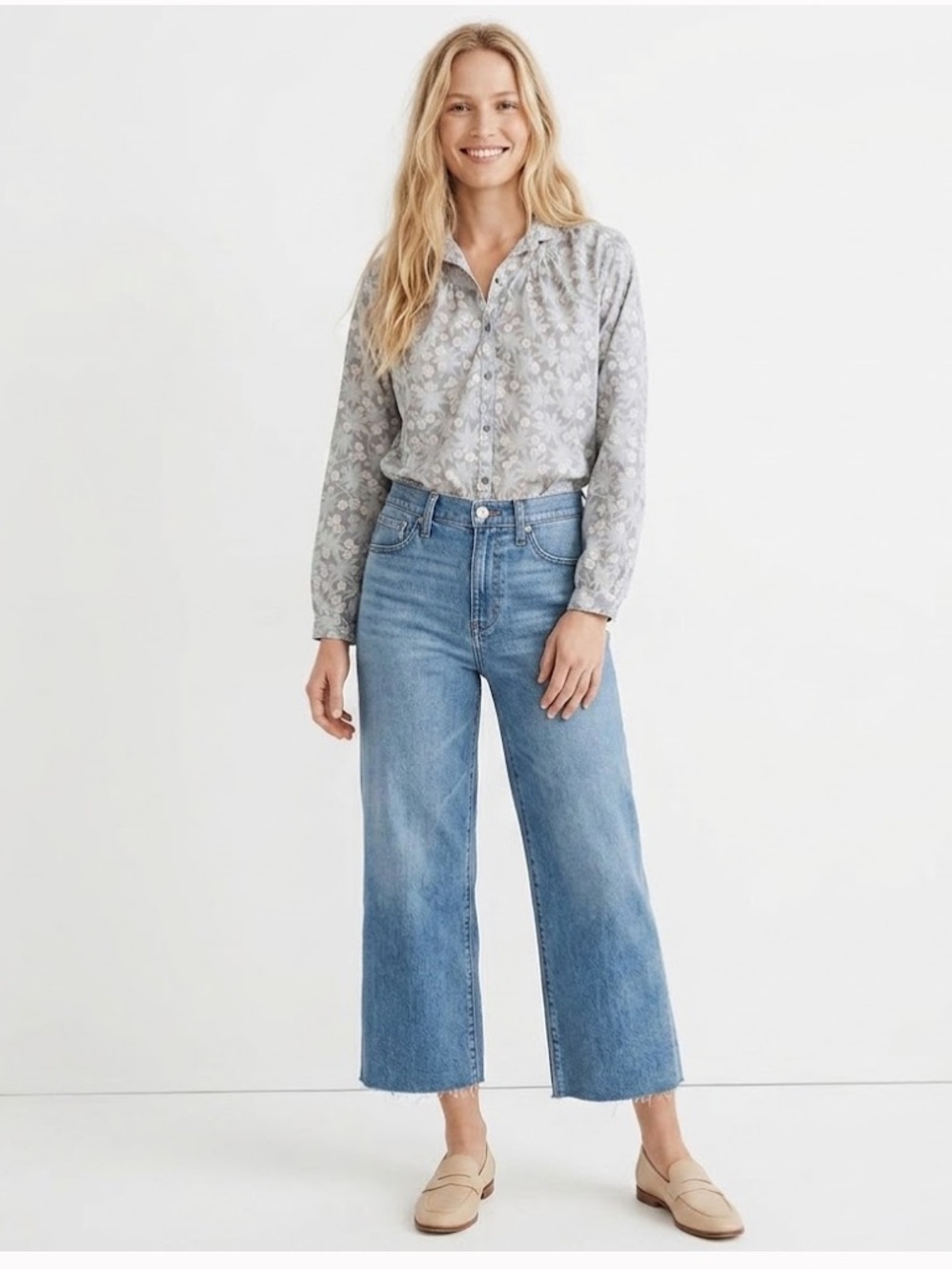 Givenchy for Chesa Floral and Leaf Button-Up Shirt - Size 4